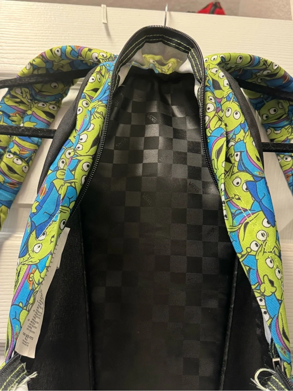 Rare Toy Story Disney Pixar Vans collab Backpack